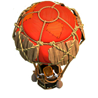 Воздушный шар 3 и 4 уровня (вид в игре)