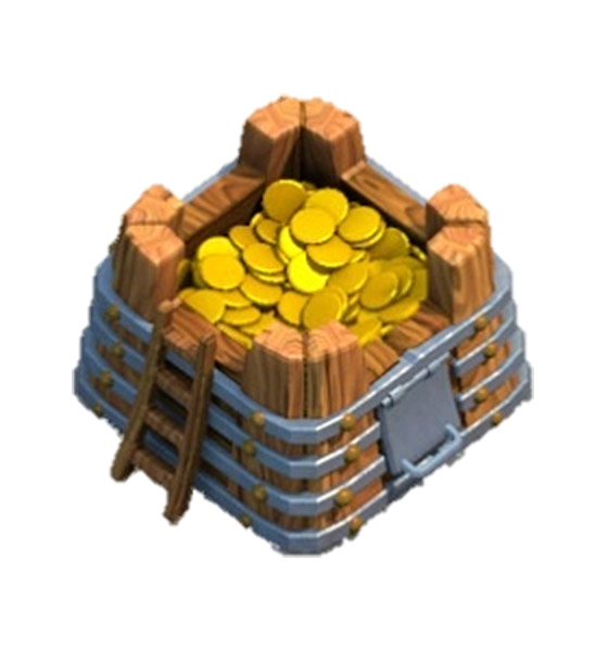 Золотохранилище 4 уровня.