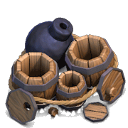 Гигантская бомба 1 и 2 уровня разряжена (вид в игре)