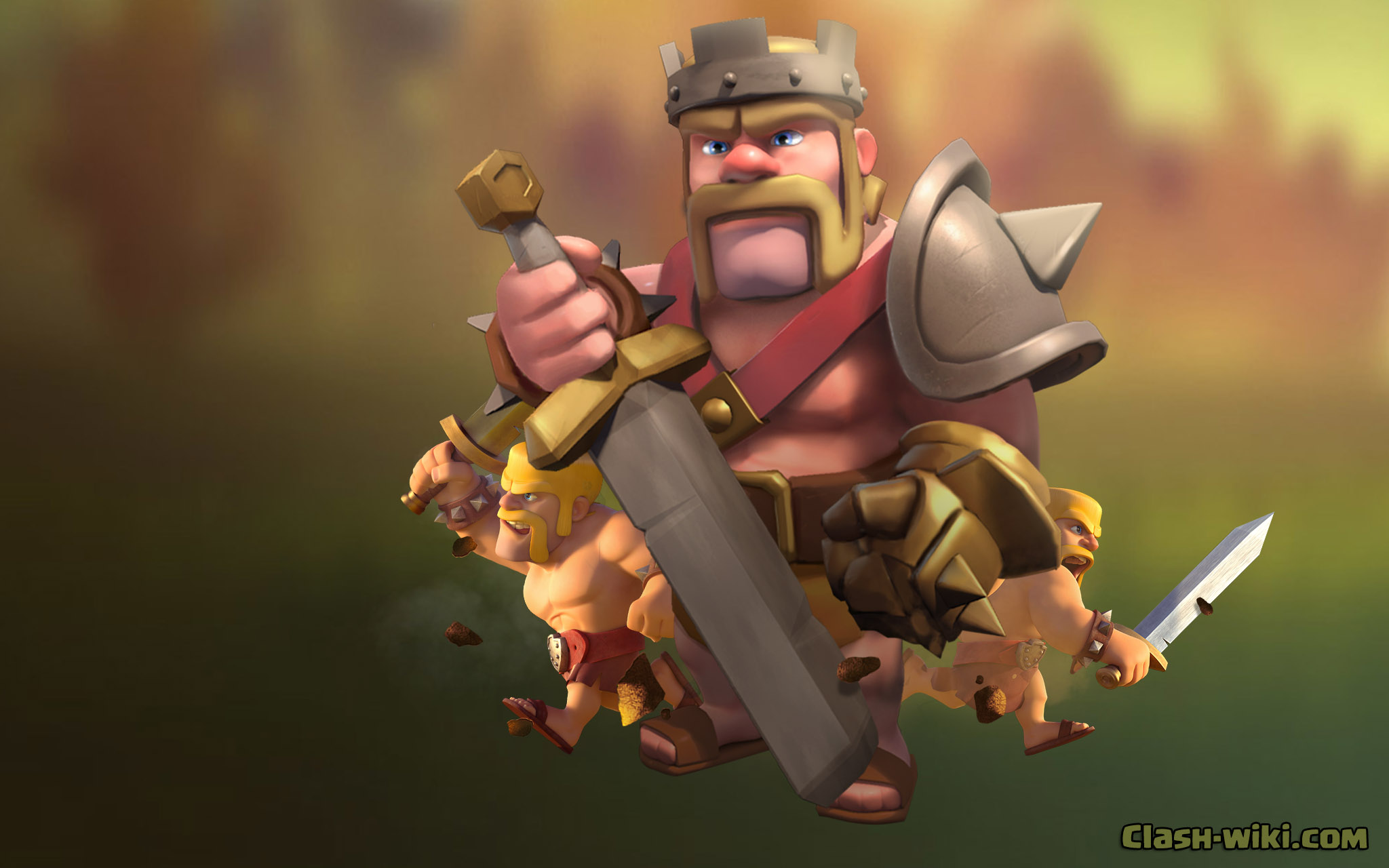 clash of clans barbarian