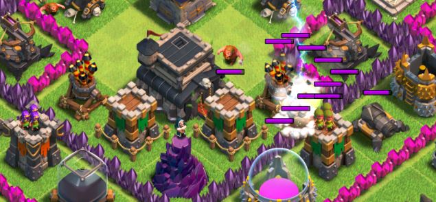 lightning spell clash of clans